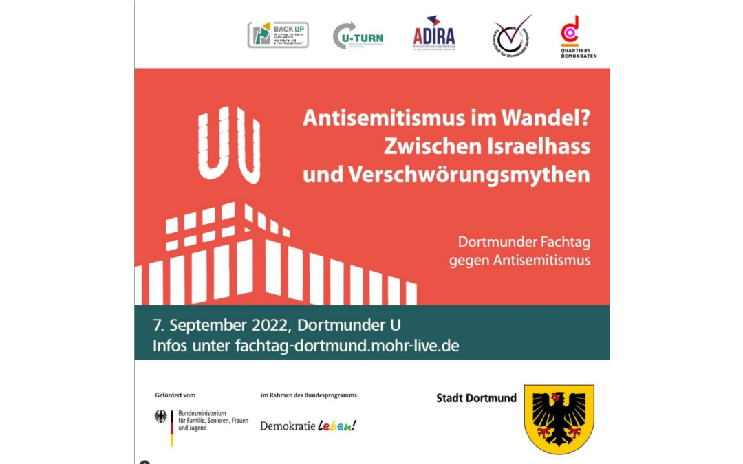 Fachtag: Antisemitismus im Wandel? Zwischen Israelhass und Verschwörungsmythen